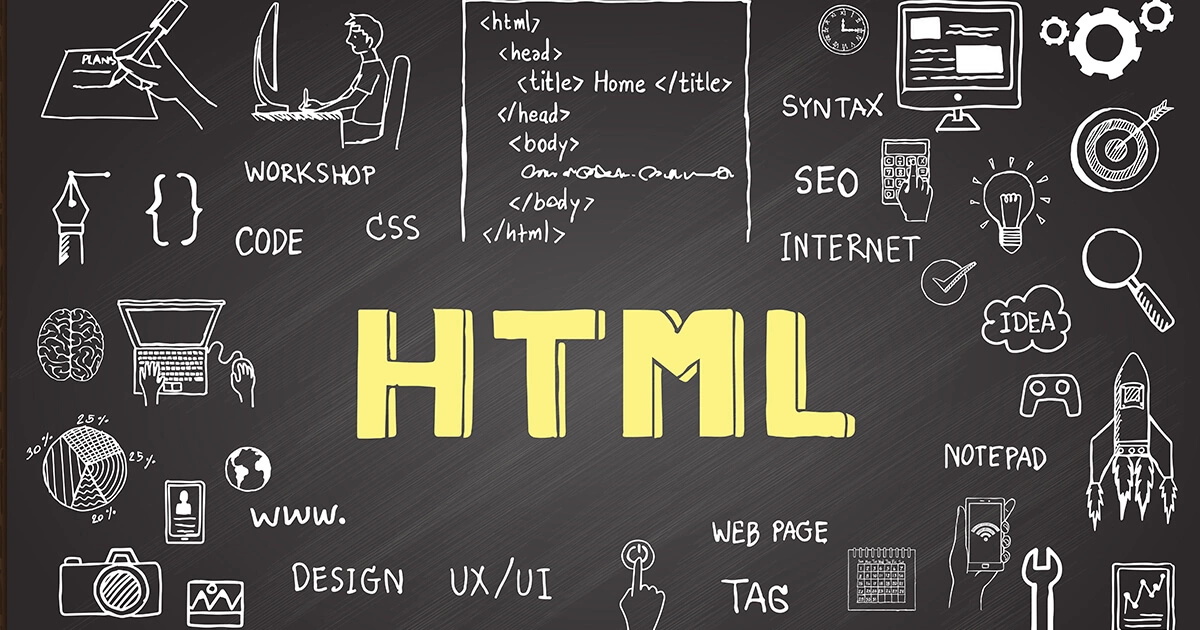 Imagen: HTML Tags: esquema de los comandos más importantes