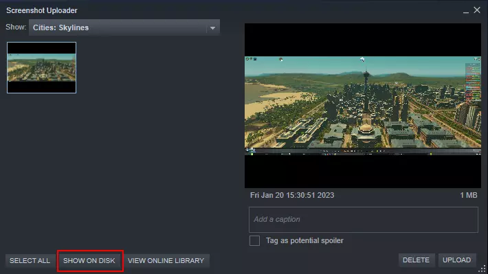 Cargador de capturas de pantalla en Steam: accede a tus propias capturas de pantalla Cargador de capturas de pantalla en Steam: accede a tus propias capturas de pantalla